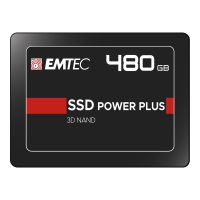 EMTEC X150 Power Plus 3D NAND - SSD - 480 GB - intern - 2.5" (6.4 cm)