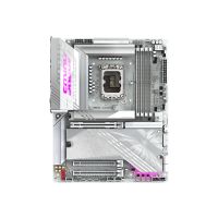Gigabyte AORUS Z890 ELITE X ICE - Motherboard - ATX - LGA1851-Sockel - Z890 Chipsatz - USB4, USB-C 3.2 Gen 2x2, USB 3.2 Gen 2, USB 3.2 Gen 1 - 2.5 Gigabit LAN, Bluetooth, Wi-Fi 7 - Onboard-Grafik (CPU erforderlich)