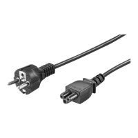 Wentronic goobay - Stromkabel - CEE 7/7 (M) bis IEC 60320 C5