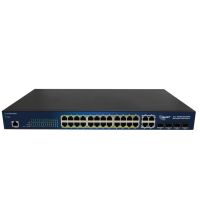 ALLNET ALL-SG8428V2PM, Managed, L2, Gigabit Ethernet (10/100/1000), Vollduplex, Power over Ethernet (PoE), Rack-Einbau