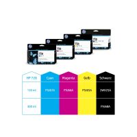 HP 728 - 130 ml - mattschwarz - original - DesignJet