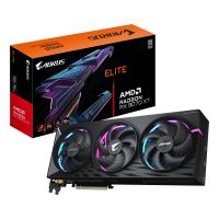Gigabyte AORUS Radeon RX 9070 XT ELITE 16G Grafikkarte - 16 GB GDDR6, 256 Bit, PCI-E 5.0, 3100 MHz Kernfrequenz, 2 x DisplayPort, 2 x HDMI, GV-R9070XTAORUS E-16GD, Radeon RX 9070 XT, 16 GB, GDDR6, 256 Bit, 20000 MHz, PCI Express 5.0
