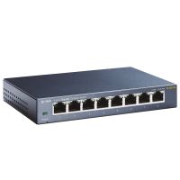 TP-LINK TL-SG108 V3.0, Unmanaged, Gigabit Ethernet (10/100/1000), Vollduplex