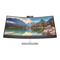 HP E34m G4 Conferencing Monitor - E-Series - LED-Monitor - gebogen - 86.4 cm (34")