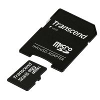 Transcend Flash-Speicherkarte (microSDHC/SD-Adapter inbegriffen)