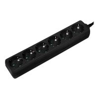 LogiLink Steckdosenleiste - Wechselstrom 250 V - 3500 Watt - Ausgangsanschlüsse: 6 (Typ F)
