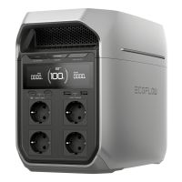Ecoflow DELTA 3 Plus, Lithium-Eisen-Phosphat (LiFePO4), AC, Zigarettenanzünder, Solar, 1024 Wh, 1800 W, 1500 W, 3600 W