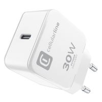 Cellularline The One Power Delivery 30W, Drinnen, AC, Weiß