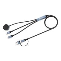 SANDBERG USB-Kabel - USB-C (M) zu USB-C, kabelloses Laden - 1.2 m - USB-Stromversorgung (100 W)