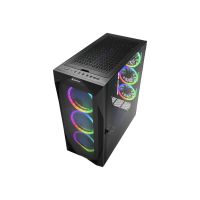 Sharkoon REV300 - Tower - E-ATX - Seitenteil mit Fenster (gehärtetes Glas)