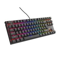 Genesis Thor 303 TKL, Kabelgebunden, USB, Mechanischer Switch, QWERTY, RGB-LED, Schwarz