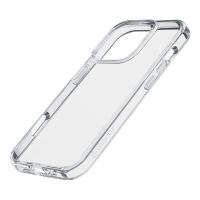 Cellularline Become Eco Case - iPhone 16 Pro Max Hülle aus 100% recyceltem Kunststoff, Cover, Apple, iPhone 16 Pro Max, 17,5 cm (6.9"), Transparent