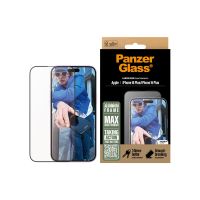 PanzerGlass Bildschirmschutz für Handy - ultra-weite Passform, Aluminiumrahmen