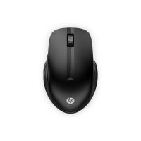 HP 430 - Maus - ergonomisch - rechts- und linkshändig - optisch - 5 Tasten - kabellos - Bluetooth 5.0, 2.4 GHz - kabelloser Empfänger (USB)
