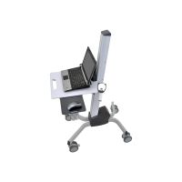 Ergotron Neo-Flex - Wagen - für Notebook / Maus / Barcode-Scanner - hochwertiger Kunststoff, Aluminium, Stahl - Zweistufiges Grau - Bildschirmgröße: 30.5-43.9 cm (12"-17.3")
