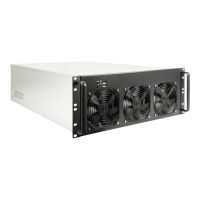 Inter-Tech 4F28 Mining - Rack-Montage - 4U - E-ATX - keine Spannungsversorgung (ATX)