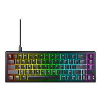 Cherry XTRFY K5V2 - Tastatur - 65% - compact - hintergrundbeleuchtet - QWERTY - USA - Tastenschalter: CHERRY MX2A Red (austauschbar im laufenden Betrieb)
