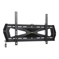 Eaton Tripp Lite Series Heavy-Duty Tilt Security Display TV Wall Mount for 37" to 80" TVs and Monitors, Flat or Curved Screens - Klammer - für Flachbildschirm - verriegelbar - Stahl - Schwarz - Bildschirmgröße: 94-203 cm (37"-80")