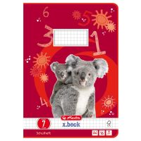 Herlitz 3321908, Mehrfarbig, 16 Blätter, Kariertes Papier, A4, 80 g/m², Papier