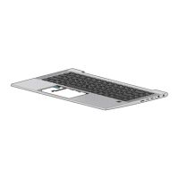 HP  Ersatztastatur Notebook - mit Zeigestock, ClickPad