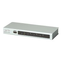 ATEN VS481B - Video/Audio-Schalter - 4 x HDMI