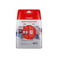 Canon PG-545 XL/CL-546XL Photo Value Pack - 2er-Pack - Hohe Ergiebigkeit - Schwarz, Farbe (Cyan, Magenta, Gelb)