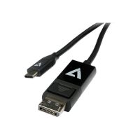 V7 DisplayPort-Kabel - 24 pin USB-C (M) zu DisplayPort (M)