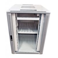 ALLNET ALL-SNB8832BDGRAU, 32U, Freistehendes Gestell, 500 kg, Grau, Metall, Geschlossen