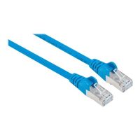 Intellinet Network Patch Cable, Cat6A, 10m, Blue, Copper, S/FTP, LSOH / LSZH, PVC, RJ45, Gold Plated Contacts, Snagless, Booted, Polybag - Patch-Kabel - RJ-45 (M)