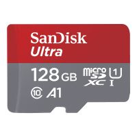 SanDisk Ultra - Flash-Speicherkarte (microSDXC-an-SD-Adapter inbegriffen)