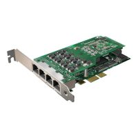 Sangoma A104 - Sprachschnittstellenkarte - PCIe x1