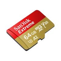 SanDisk Extreme - Flash-Speicherkarte (microSDXC-an-SD-Adapter inbegriffen)