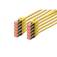 DIGITUS CAT 6 S/FTP Patchkabel, 10 Stück