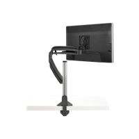 Chief Kontour Dynamic Column Desk Mount - For Displays 10-30" - Black - Befestigungskit (Gelenkarm, Anschlussplatte, Spannbefestigung für Tisch, Spalte)
