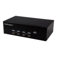 StarTech.com 4 Port KVM Switch mit Dual-VGA und 4-fach USB Hub