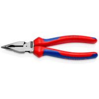 KNIPEX 08 22 185, Spitzzange, 1,3 cm, 61 HRC, Blau, Rot, 55 mm, 185 mm
