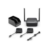 BenQ WDC25, Desktop, Schwarz, CVSS 4.0, 3840 x 2160, Wi-Fi 5 (802.11ac), 802.11a, 802.11ad, 802.11b, Wi-Fi 4 (802.11n), 802.11g, Wi-Fi 6 (802.11ax), 40 m