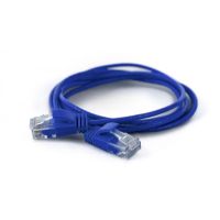 WANTEC 7243, 1 m, Cat6a, U/UTP (UTP), RJ-45, RJ-45