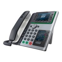 HP Poly Edge E400 - VoIP-Telefon mit Rufnummernanzeige/Anklopffunktion