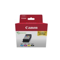 Canon CLI-581 C/M/Y/BK Multipack, Schwarz, Cyan, Magenta, Gelb, 4 Stück(e), Multipack