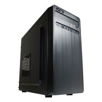 LC-Power LC-2017MB-ON, Micro Tower, PC, Schwarz, micro ATX, Mini-ITX, Metall, Kunststoff, Gaming
