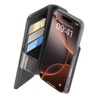 Cellularline 8018080483554, Folio, Apple, iPhone 16 Pro, 16 cm (6.3"), Schwarz