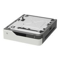 Lexmark Lockable Tray - Medienschacht - 550 Blätter in 1 Schubladen (Trays)
