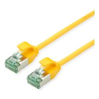 ROLINE Recycled Material 21.45.3327, 5 m, Cat6a, U/FTP (STP), RJ-45, RJ-45, Gelb