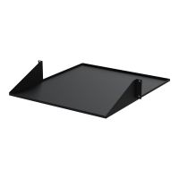 StarTech.com 2U 19" 2-Post Network Rack Cabinet Shelf, 20in Deep Center Mount Cantilever Tray Rackmount Shelf for AV/Data Equipment Enclosure with Cage Nuts & Screws 75lb Weight Capacity - 2U Fixed Rack Shelf (CABSHF2POST2)