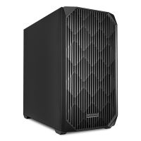 Sharkoon MK3, Micro Tower, PC, Schwarz, micro ATX, Mini-ITX, 17 cm, 41 cm