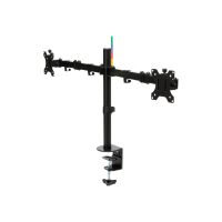 Kensington SmartFit Ergo Dual Extended Monitor Arm - Befestigungskit - einstellbarer Arm - für 2 Monitore - Metall - Schwarz - Bildschirmgröße: bis zu 81,3 cm (bis zu 32 Zoll)