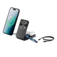 Alogic A31FWCBK, Drinnen, USB, Kabelloses Aufladen, Schwarz