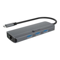 ICY BOX IB-DK4034a-CPD - Dockingstation - USB-C 3.2 Gen 1