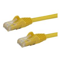 StarTech.com 3m Cat6 Gigabit Snagless Patchkabel - RJ45 UTP Netzwerkkabel mit Schutzmanschette - Cat 6 Kabel - Gelb - Patch-Kabel - RJ-45 (M)